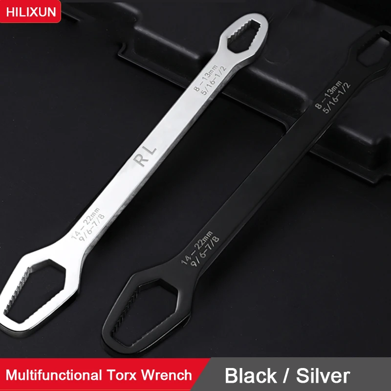 Multifunctional Plum Wrench For Car Factory Home Repair Hand Tool Double Head Household Universal Adjustable Wrench Tool