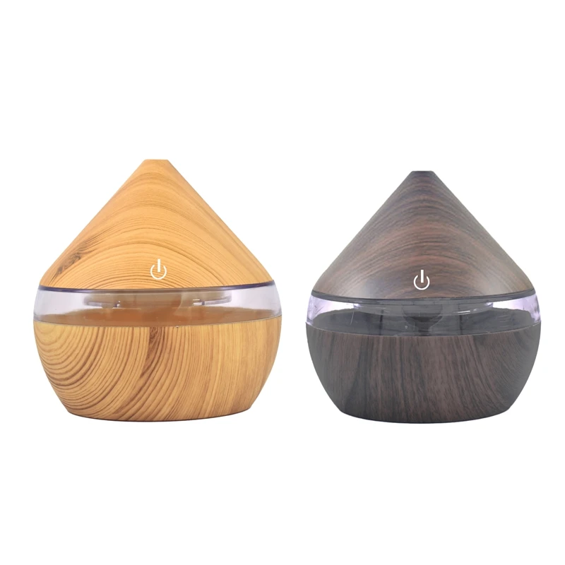 

Cool Mist Humidifier 300Ml USB Air Humidifier Essential Oil 7 Color Changing Light Diffuser For Home
