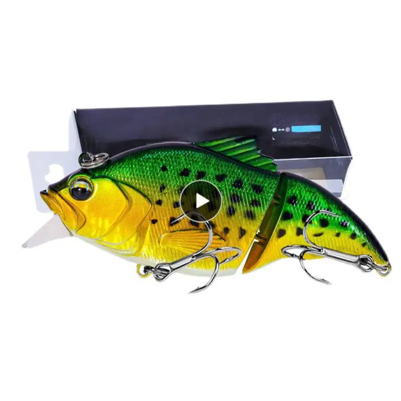 

75mm Colorful Painting Slow Sinking Bait Reflective Fish Lure Fake Bait Swim Smart Lure Lure Knotty Fish Lure 13g Three Hooks