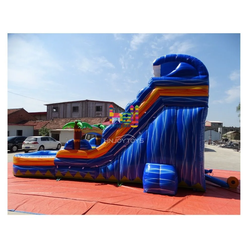 Коммерческая дешевая Палма для прыжков на заднем дворе замки Влажная и сухая