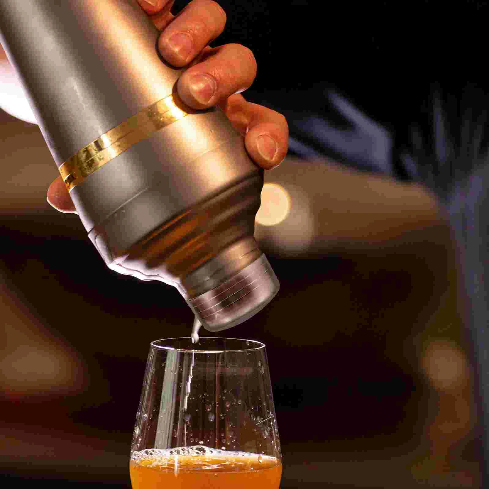 Крышка для коктейльного шейкера из нержавеющей стали чашки многоразовые