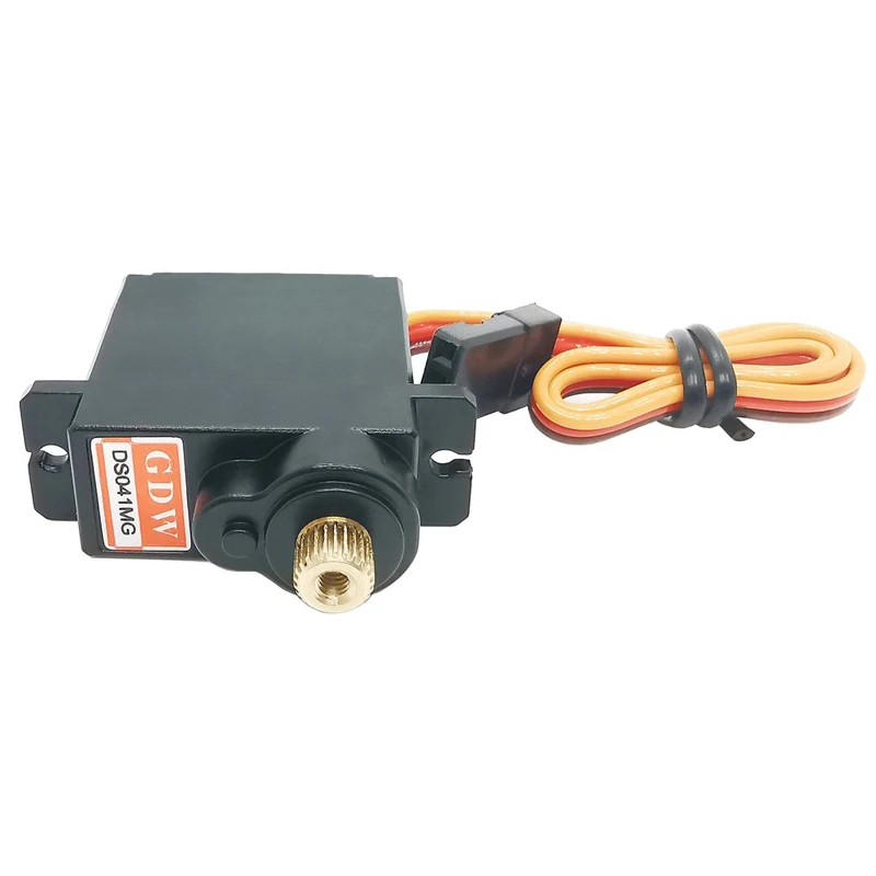 

GDW DS041MG 5KG Torsion Metal Tooth Robot Helicopter Fixed Wing 9g12g Micro Digital Servo