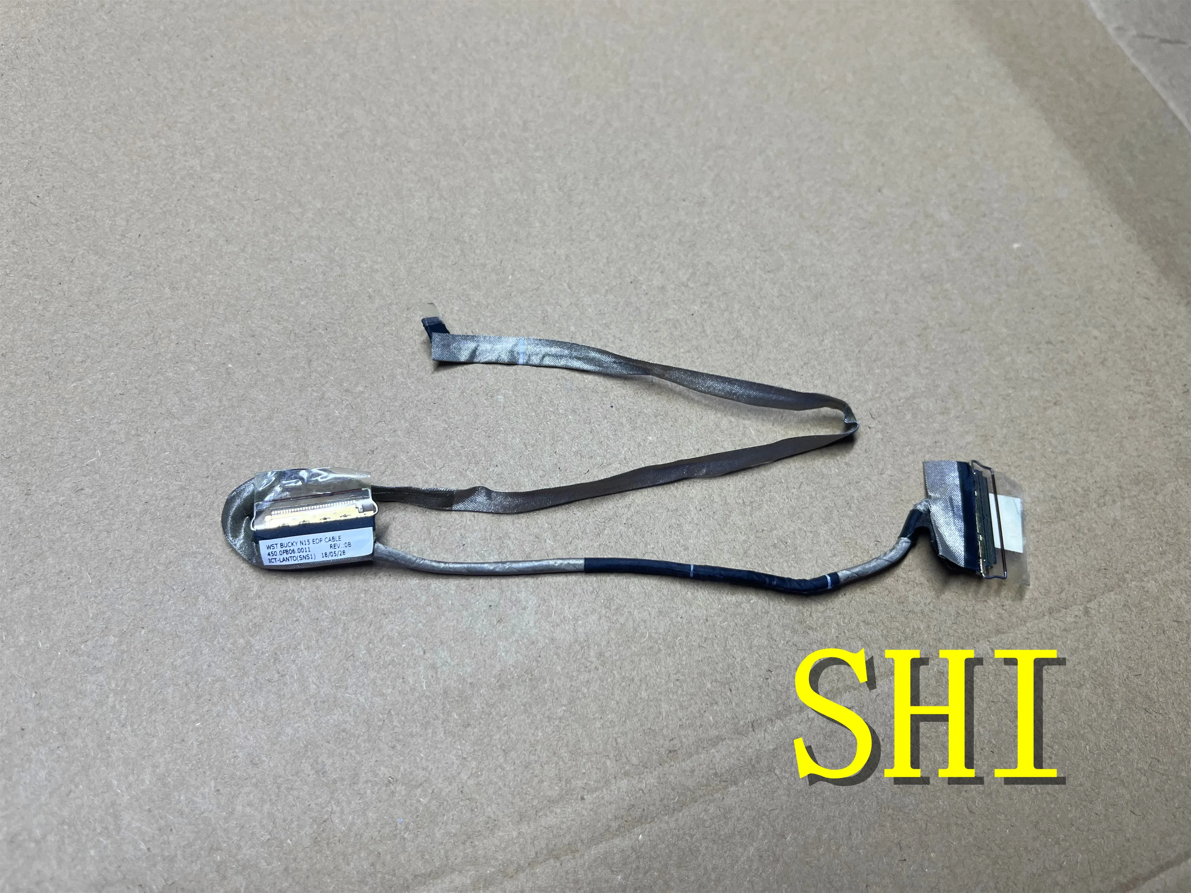 0J7RXV для оригинального ЖК-видеокабеля ноутбука Dell Inspiron 15-5580 5585 15-5581 J7RXV 450.0F806.0011