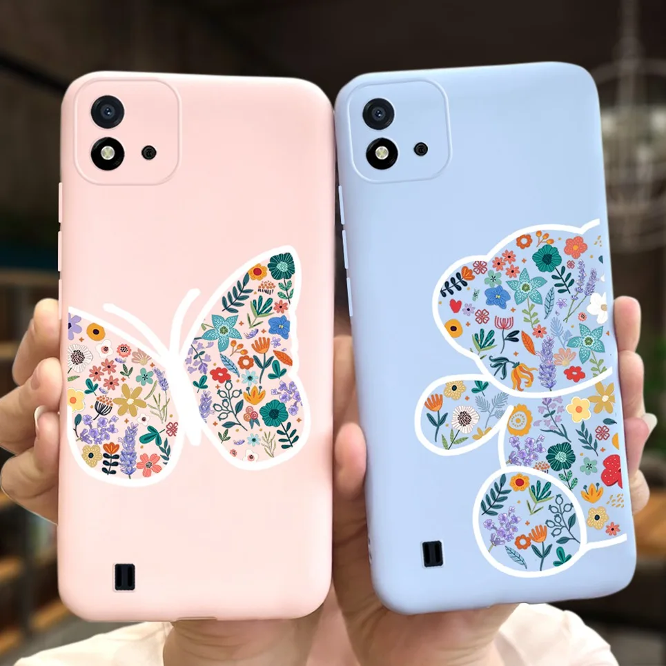 Чехол с милым медведем для Realme C11 2021 чехол C21y C25y C25 C25s C31 задняя крышка мягкий