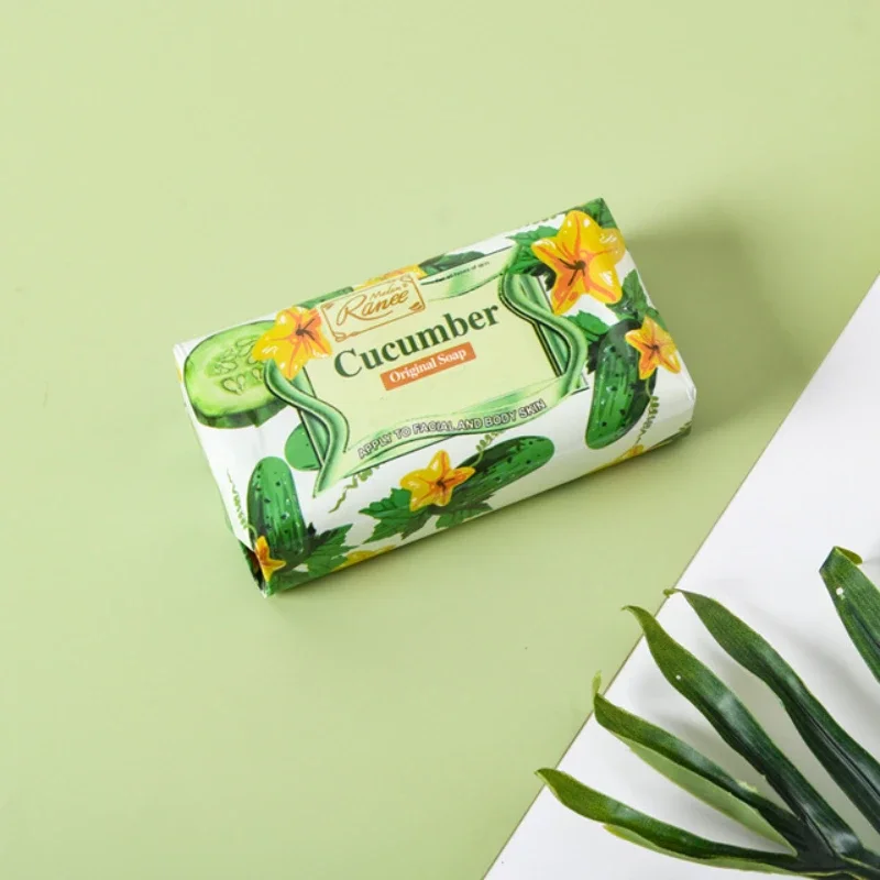 Мыло с розовым огурцом лимоном лавандой эфирным маслом мыло для очищения ручной