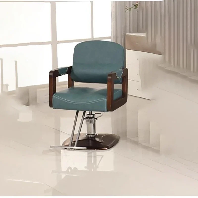 Винтажное кресло для парикмахера в скандинавском стиле одинарный дизайн