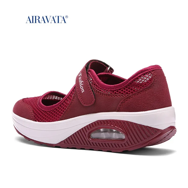 Women Air Cushion Sneakers Women's Walking Shoes Breathable Comfortable Female Boat Shoes Platfoms Increasing Height