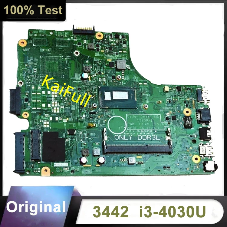 Бесплатная доставка материнской платы для ноутбука 3442 3542 XDMH 00XDMH CN-00XDMH 13269-1 Вт/SR1EN
