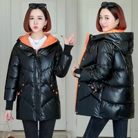 2022 new down hooded jackets female winter coat womens long parkas warm winter jacket women coat female cotton padded jacket