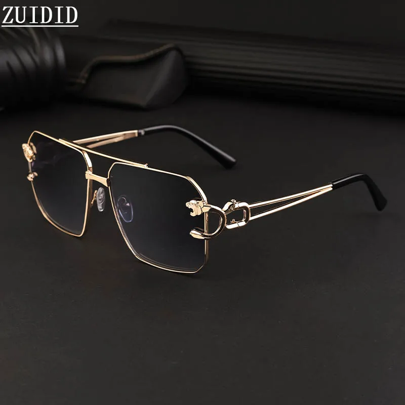 2024 Квадратные Солнцезащитные очки для мужчин и женщин винтажные модные ретро