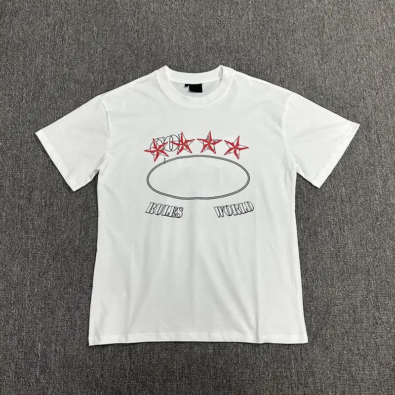 Футболка Y2k с надписью Звезда и Alt