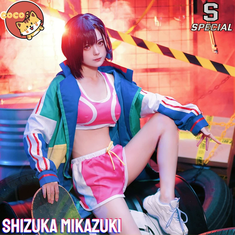 

Anime Zom 100 Bucket List of The Dead Shizuka Mikazuki Cosplay Costume Shizuka Cosplay Mikazuki Costume and Wig CoCos-S