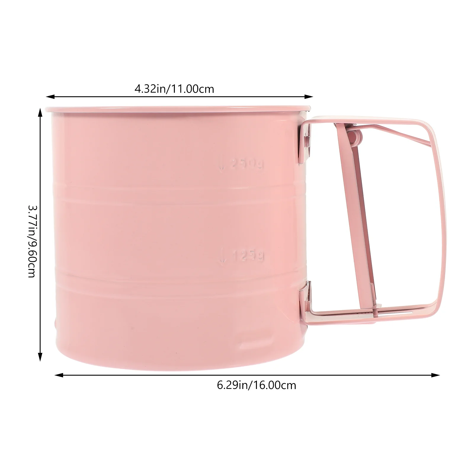 Ситечко для просеивания муки ручное сито пресса чашка пыли сахарного порошка