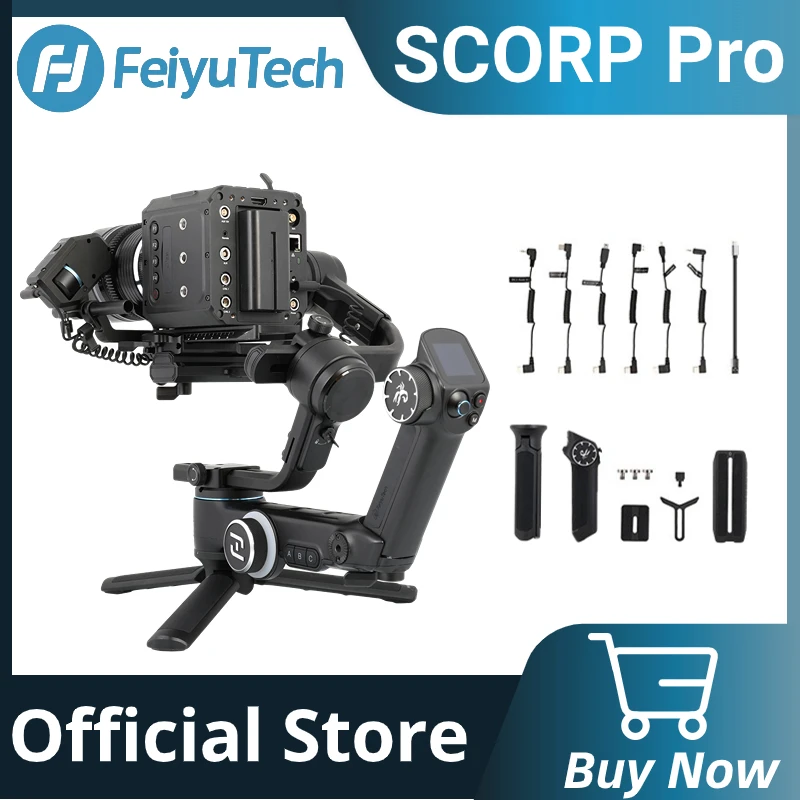 FeiyuTech SCORP Pro 3-осевой карданный стабилизатор с ручкой экран ...