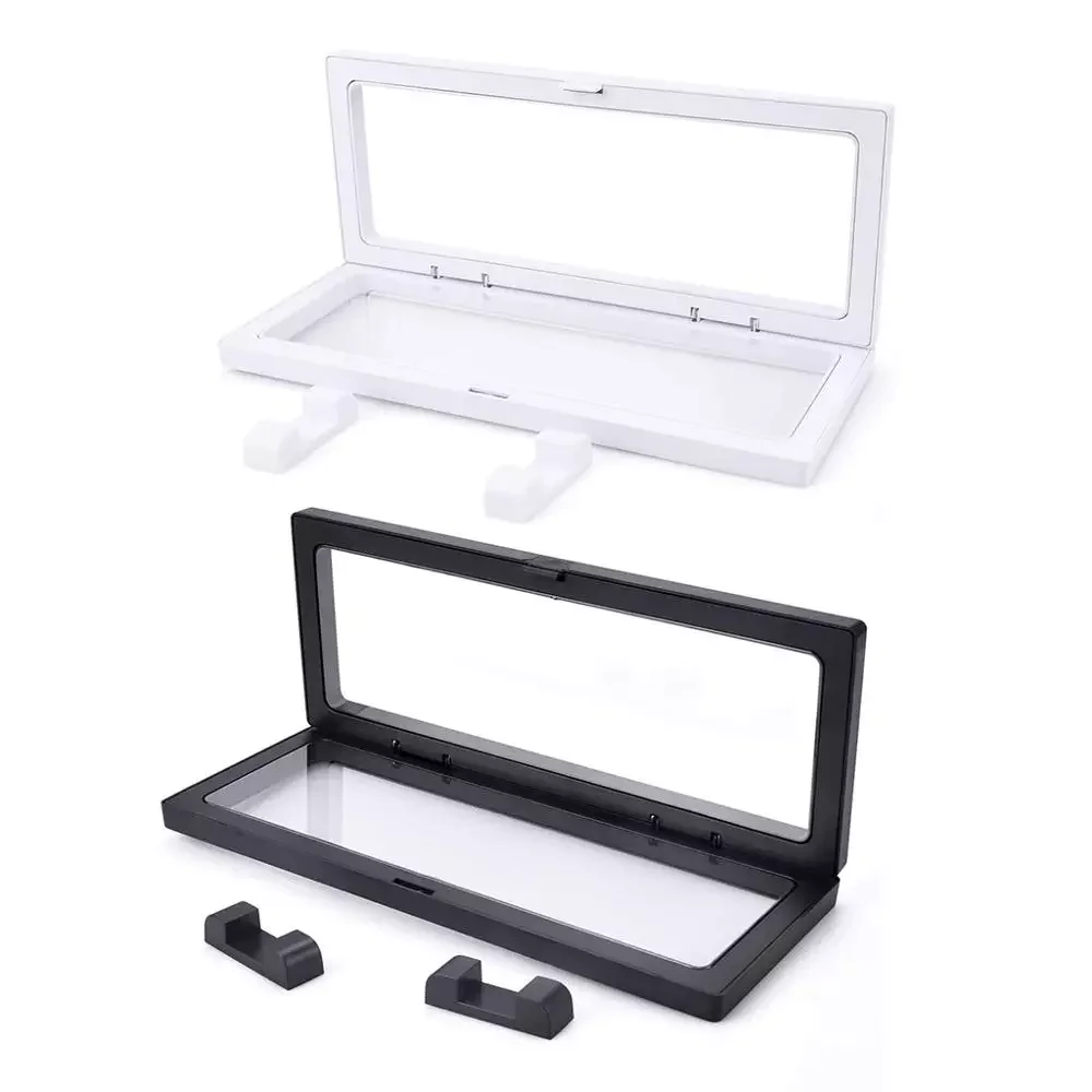 

2023 3Pcs Reusable Coin Medal Holder Display Stand Storage Case Box for Collectable Challenge Coin Specimen Jewelry Organizerst