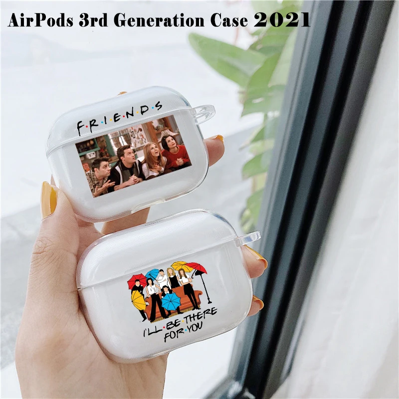 

Best Friends TV Girls for Airpods 3rd Generation Case 2021 Clear for Air Pods Pro 1 2 3 Gen Cases Charging Box Earphone Cover