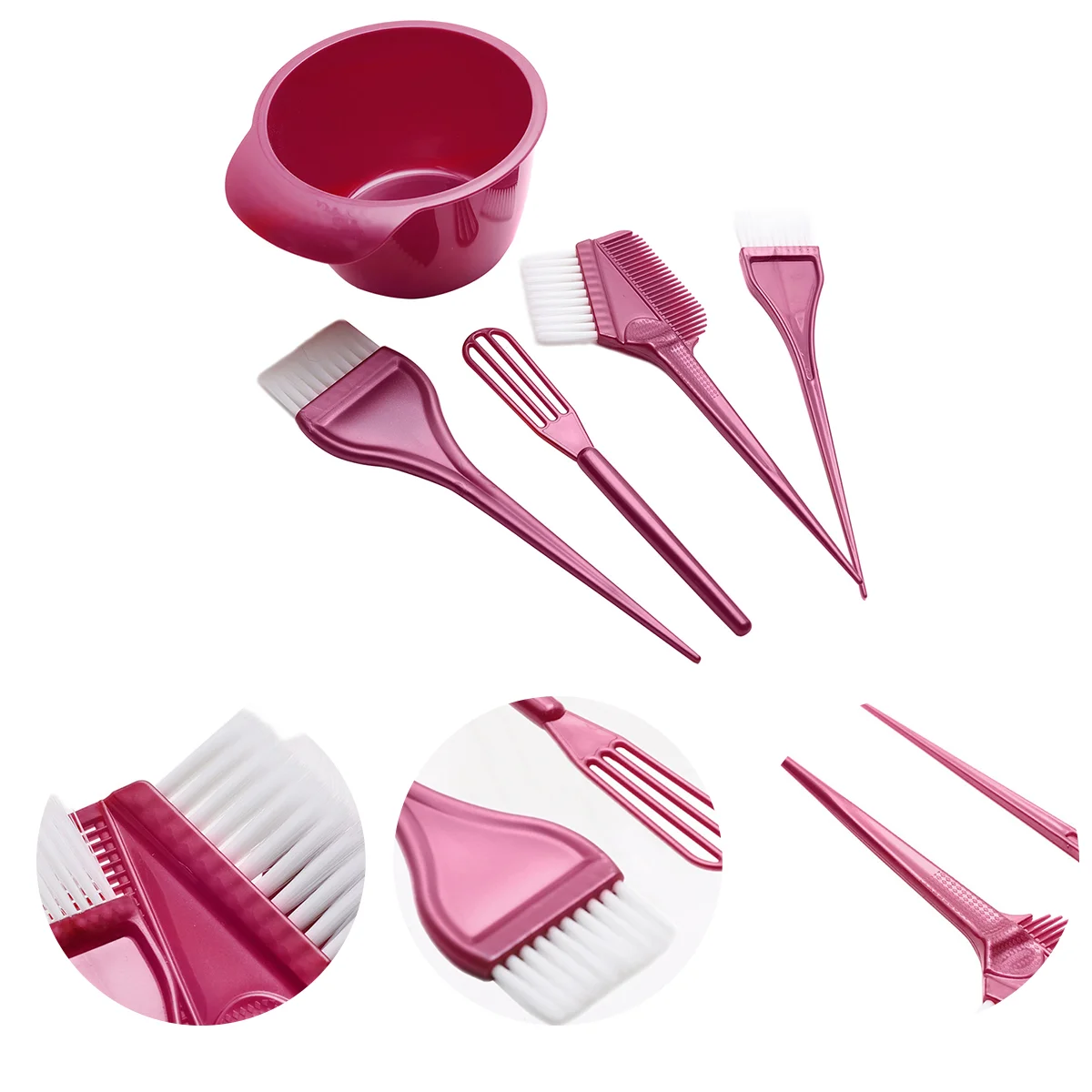 

Hairdressing Tool Mixing Tint Bowl Dyeing Brushes Kit Color Cream Mixer Coloring Stirrer Mixology