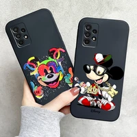 disney mickey anime phone case for samsung galaxy s8 s9 s10 plus s10e s10 lite s10 5g carcasa soft coque funda silicone cover