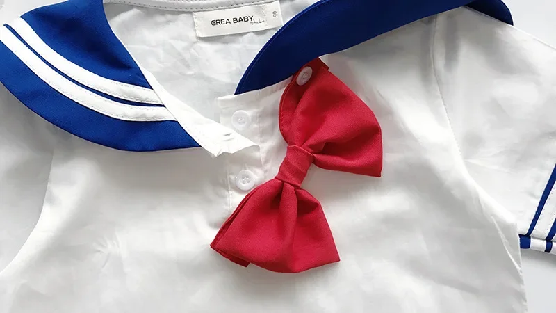 Детские костюмы для косплея мальчиков и девочек аниме Сейлор Мун кавайная форма