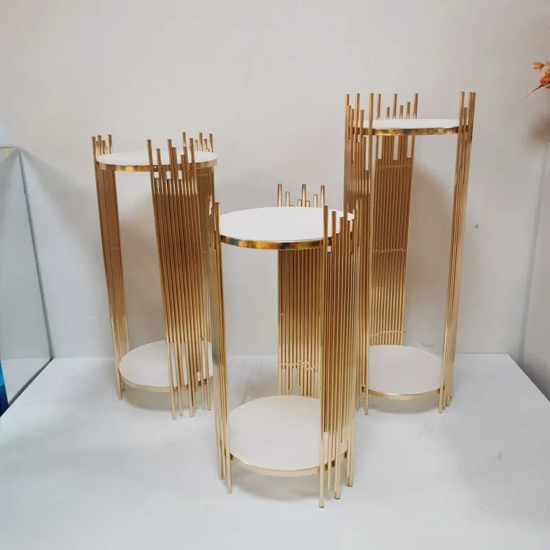 Купить 3 шт. высокий задний фон для торжеств и вечеринок, подставка, цветочный шар, арка, цилиндрический стол, держатель торта