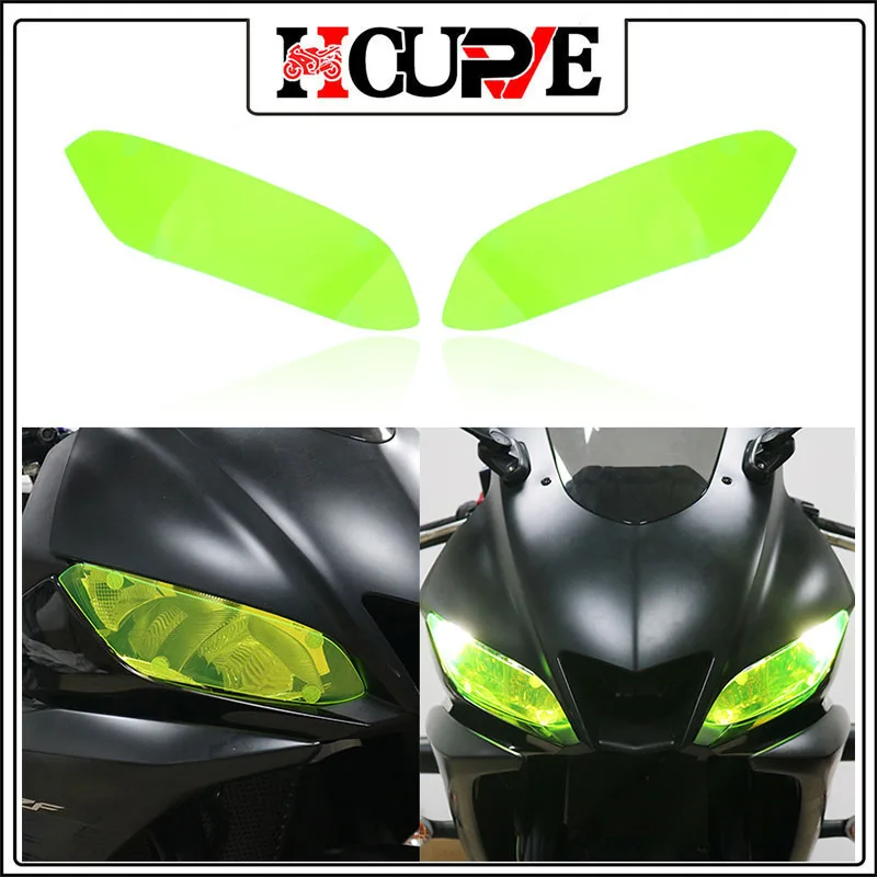

For YAMAHA YZFR3 YZFR25 R3 R25 2019-2022 Motorcycle Accessories Front Headlight Screen Guard Lens Cover Shield Protector