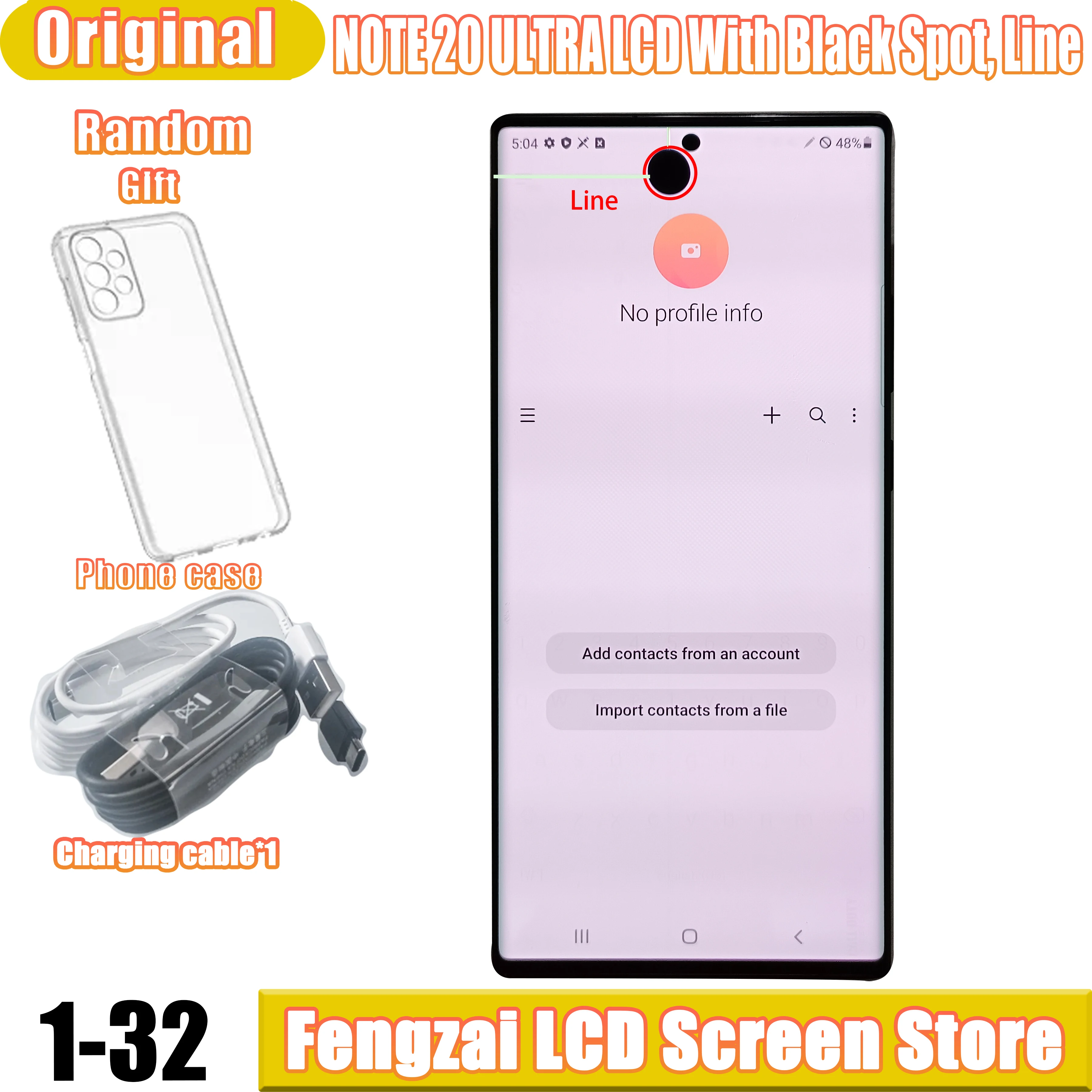 ЖК-дисплей Amoled NOTE 20 для Samsung Galaxy NOTE 20U N985 N985F N986B, сменный сенсорный экран с цифровым преобразователем