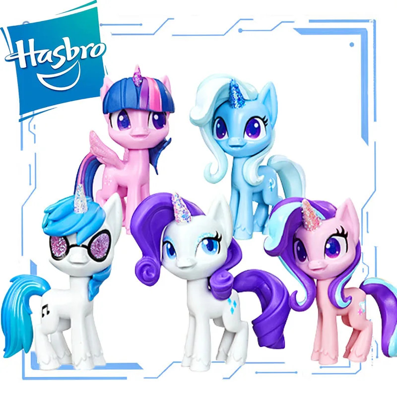 

Оригинальная блестящая кукла Hasbro My Little Pony, полный комплект, светящаяся принцесса с сумерками, игрушка для девочек, украшение для детей, Рожд...