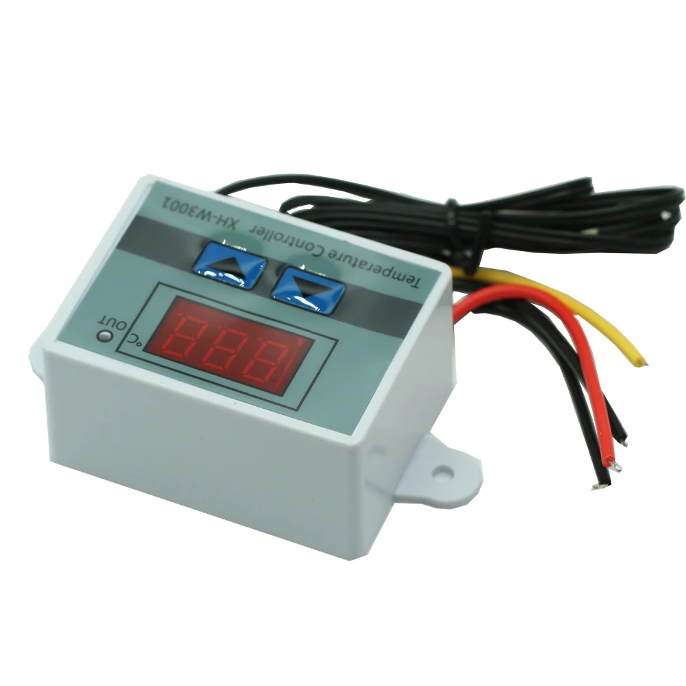 Цифровой светодиодный регулятор температуры для Arduino, 10 А, 12 В, 24 В, 220 В переменного тока, охлаждающий нагревательный переключатель, термостат, NTC датчик, Новинка