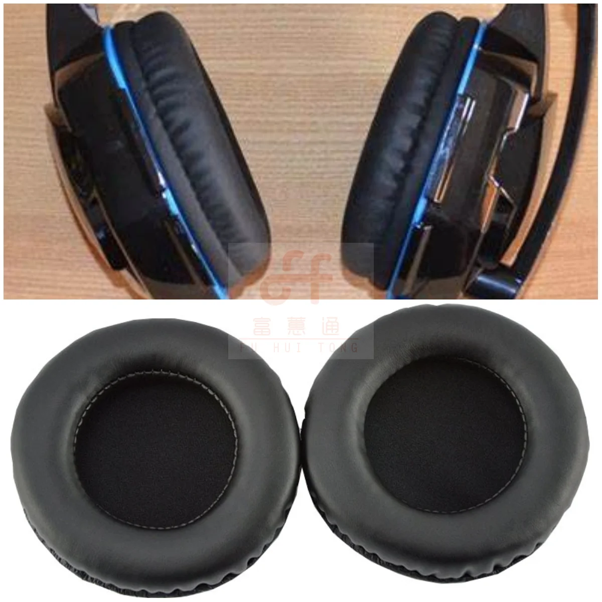 Soft Leather Ear Pads Foam Cushion Earmuff For Kotion Each G2000 Gaming Headset