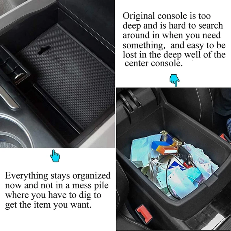 Органайзер центральной консоли для Toyota Sienna 2011-2020 коробка хранения поддонов