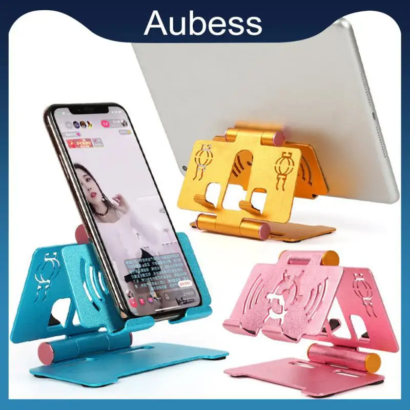 

Black Adjustable Phone Holder Stand Desktop Mobile Phone Tablet Holder Universal Non-slip Desk Support Consumer Electronics