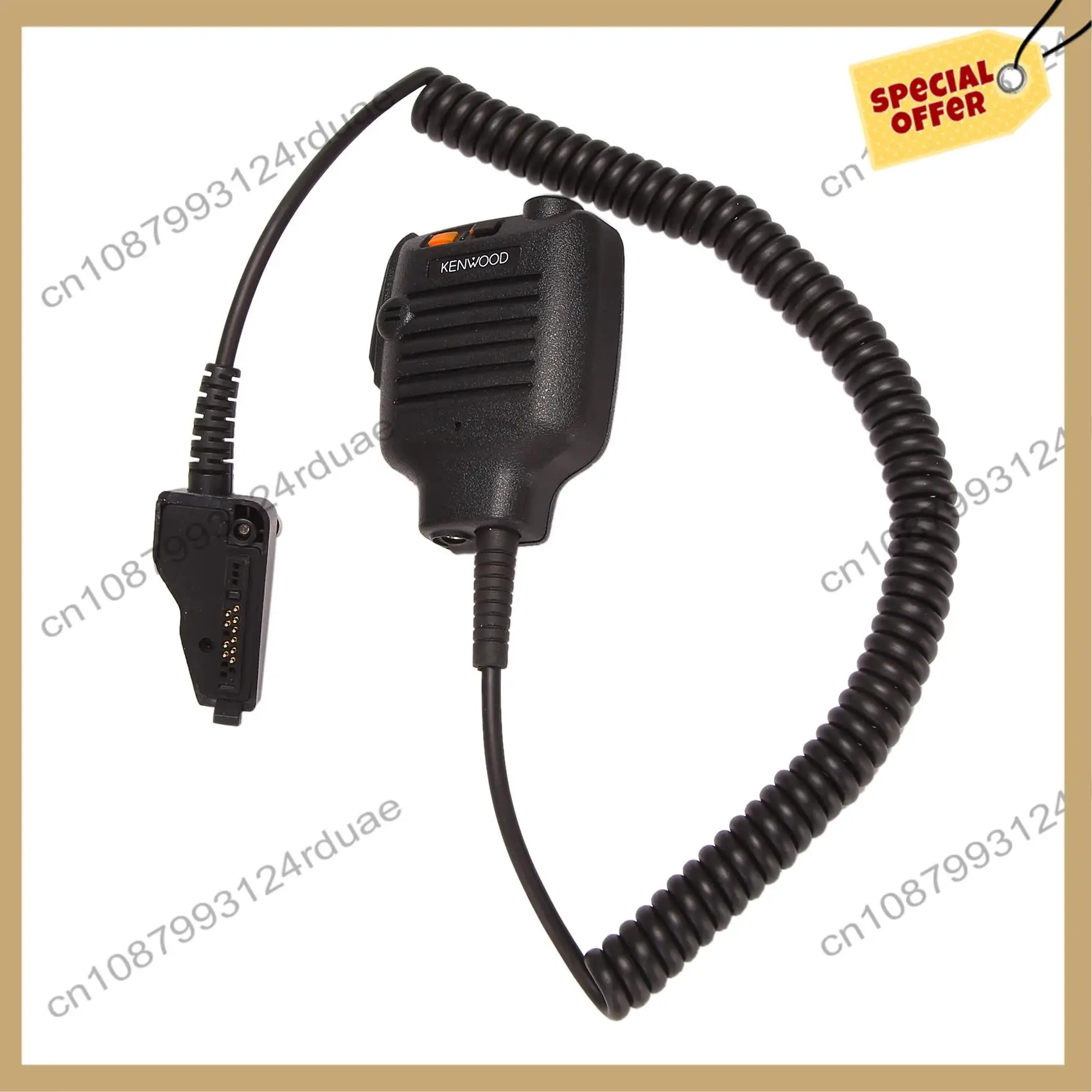 Фото A75T для Kenwood TK480 TK290 TK3140 TK3148 TK2180 рация ручной микрофон KMC-25 №4