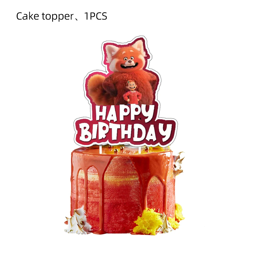 Поворотные красные украшения для дня рождения фоны на день торты баннер