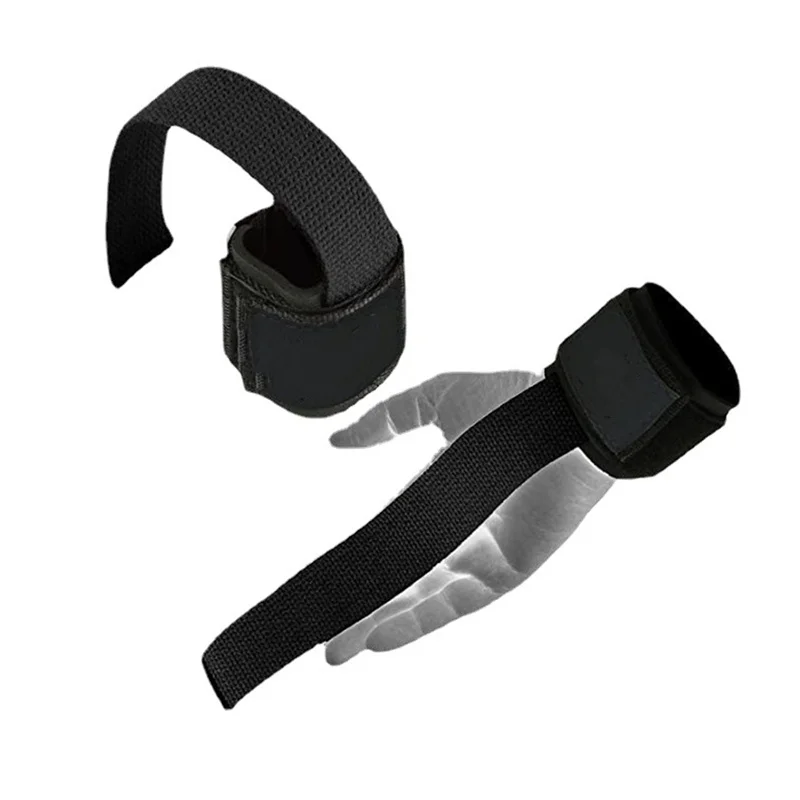 

Weight lifting wrist band Weight lifting hard pulling force anti-skid grip band