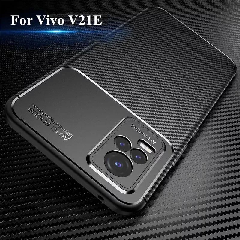 

Business Case For Vivo V21e Case V21e V21 V23 V23e Cover Silicone Shockproof Protective Back Bumper For Vivo V21e