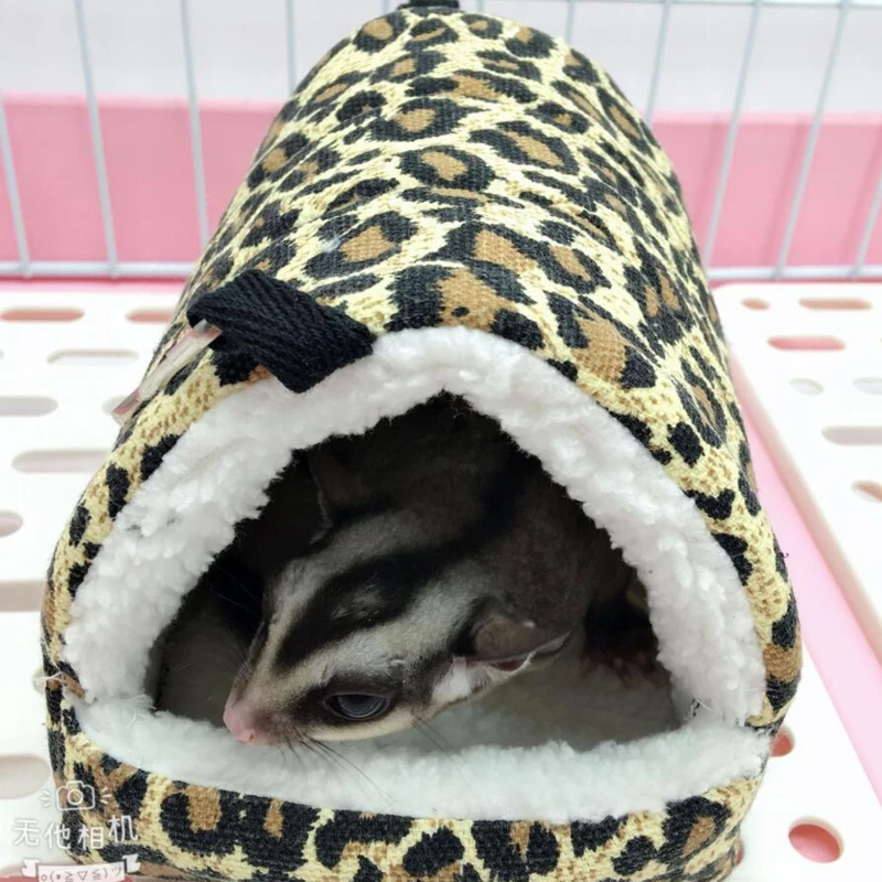 Подвесной гамак для хомяка мягкая флисовая койка домашних животных белка