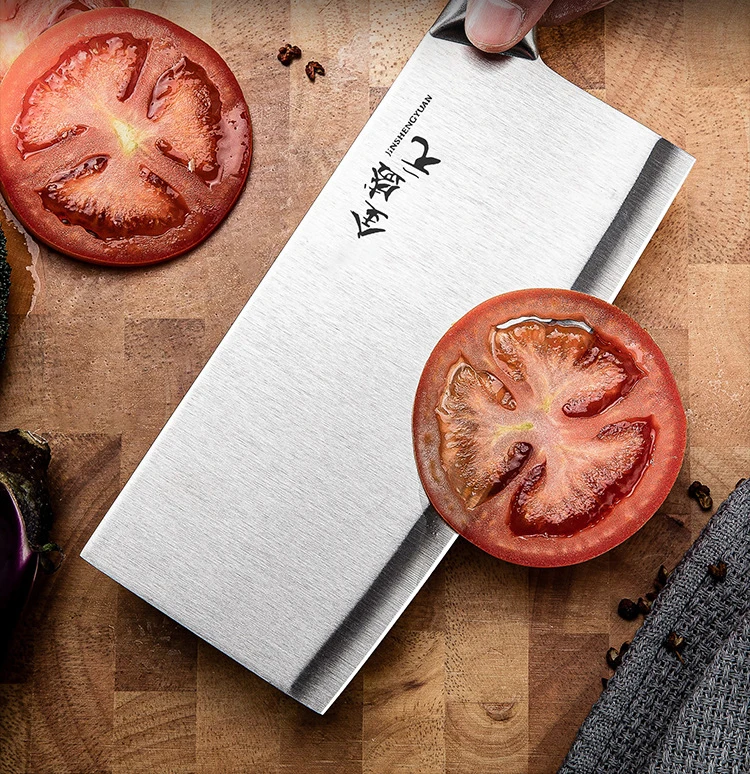 Китайский нож-Кливер из нержавеющей стали 3Cr1 4 кухонный нож шеф-повара Nikiri для