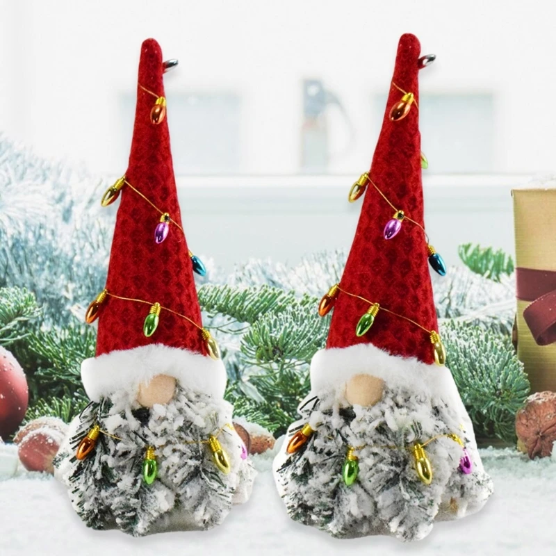 Искусственный струнный свет старика гнома плюшевая фигурка куклы