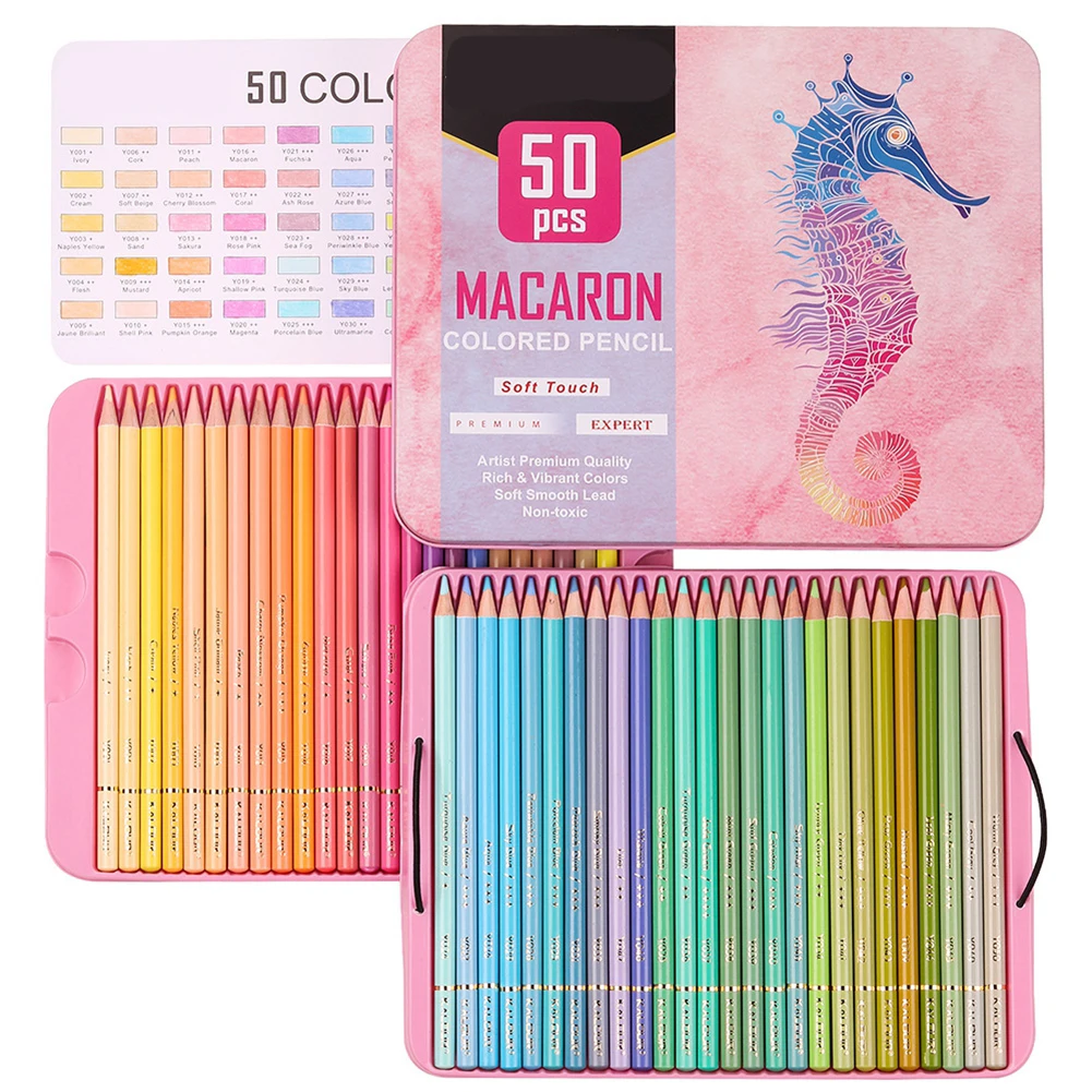 

Профессиональная фотография с металлической коробкой для хранения 50 фотографий для школы и офиса, уникальное масляное искусство для студентов