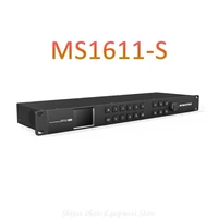 avmatrix mss1611 s 1ru 16%c3%9716 3g sdi seamless sdi input and output matrix switcher with up and down scaling easy controll