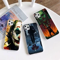 funny joker phone case for iphone 13 12 11 pro mini xs max 8 7 plus x se 2020 xr silicone soft cover