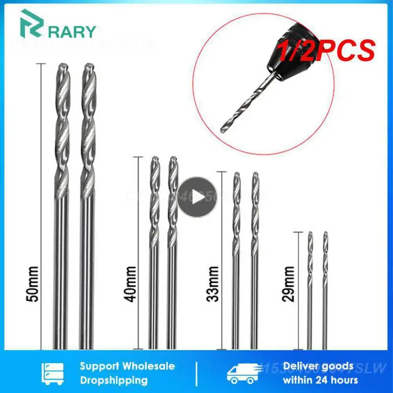 

1/2PCS Titanium Coated Drill Bits HSS High Speed Steel Drill Bits Set Tool Multi Function Metal Drills Power Tools