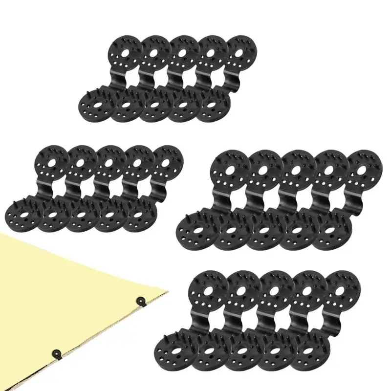 

Зажимы для брезента, ветрозащитные зажимы для крепления ткани, зажимы для затемнения ткани, зажимы для крепления и размещения сетки для защиты от птиц