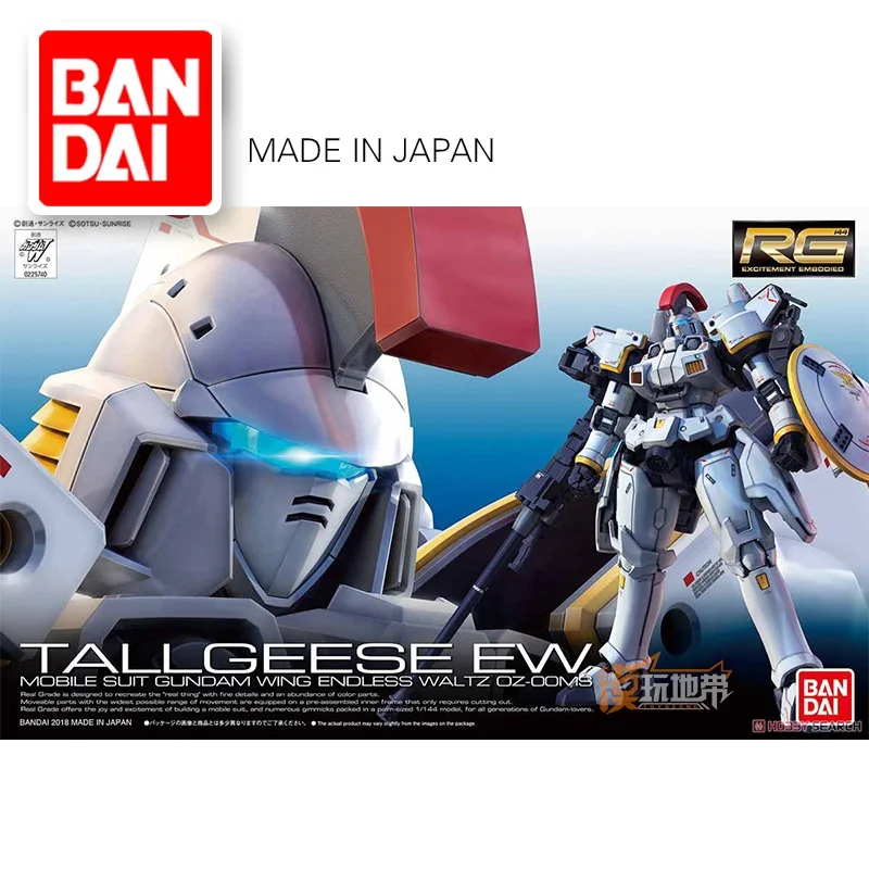 

Origianl BANDAI ANIME RG 1/144 Model Gundam TALLGEESE EW Assemble Model Action Figures Robot Toy Christmas Gift