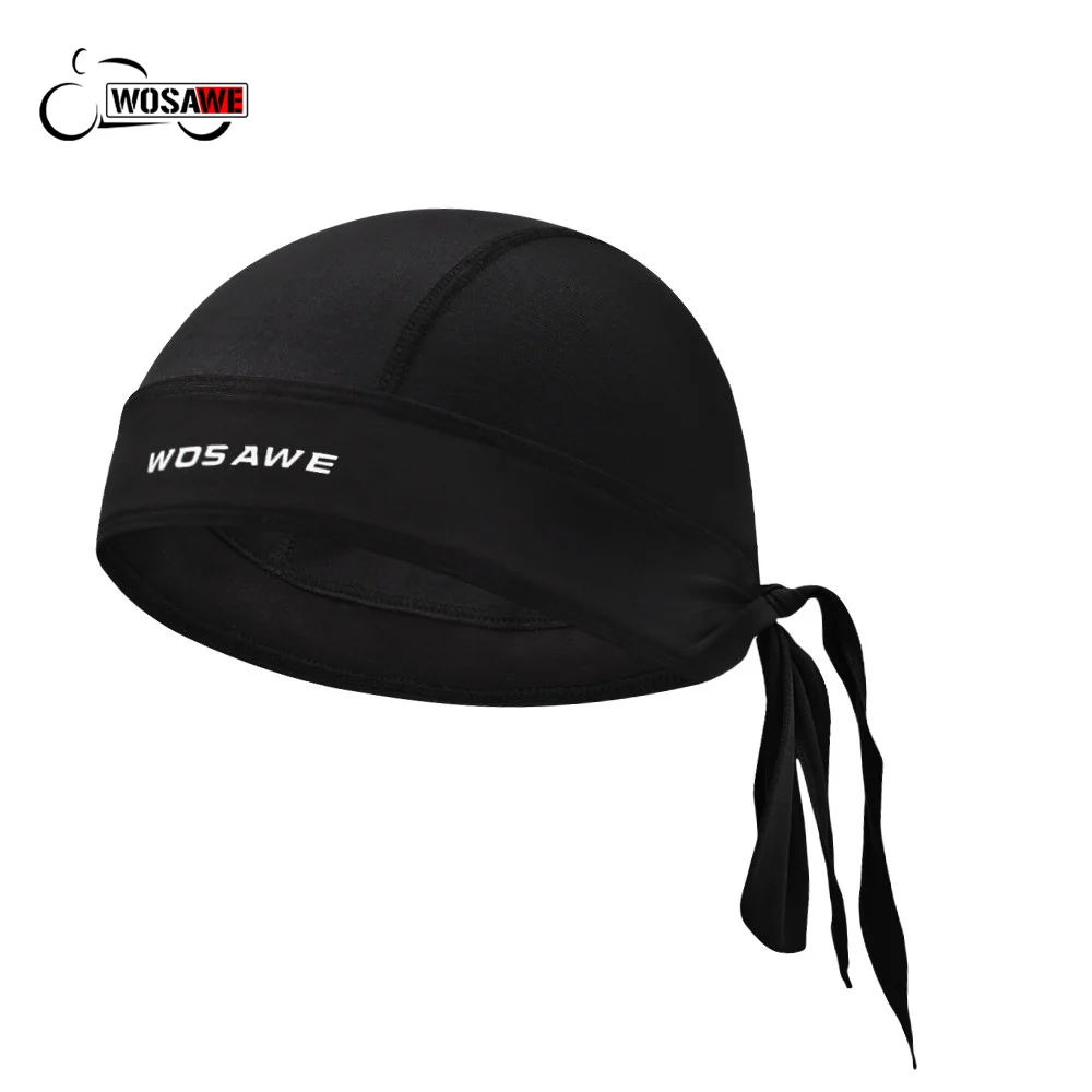 

WOSAWE Motorcycle Headwear Sport Skull Caps Anti-UV Cycling Helmet Hat Running Riding Hiking Ski MTB Bike Bandana Headband