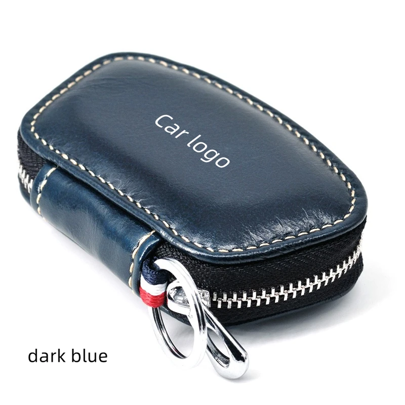 

New Design Hot Sale Leather Car Key Cover For Audi Q3 Q5 Q7 Q8 Case Keychain Key cases car accessories