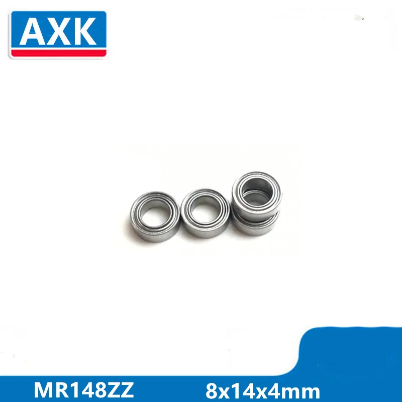 

Axk 10pcs Mr148zz L-1480zz 8x14x4 Mm Deep Groove Ball Bearing Miniature Bearing High Qualit Mr148z Mr148