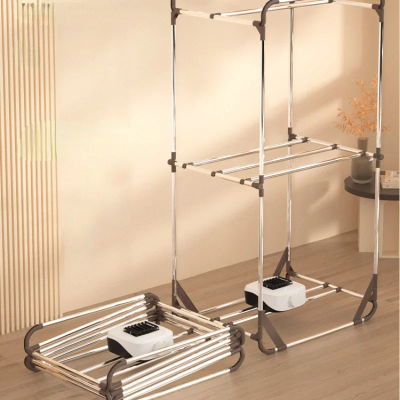 Сушилка для одежды без установки Бытовая Складная общежития воздушная сушилка