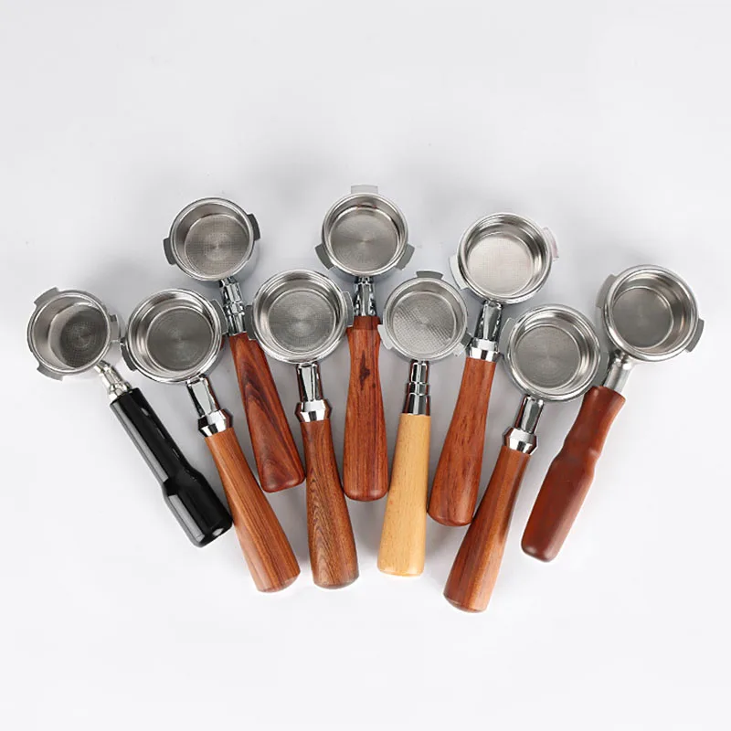 

CoffeeTool Coffee Machine Handle Three Ears Bottomless Coffee Handle 51mm Zinc Alloy Coffee Machine Handle Coffee Accessories