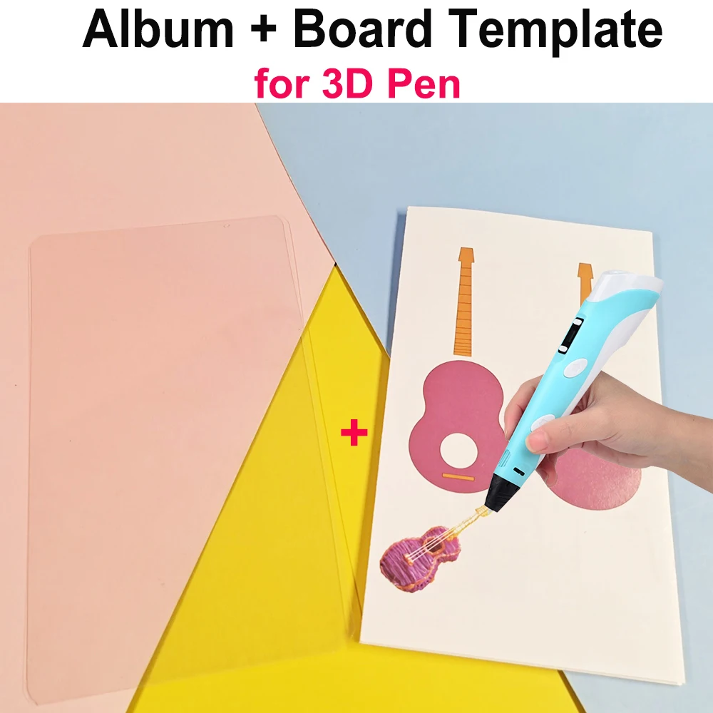 

Альбом для рисования, случайная специальная бумага, 3D копия, доска, книга, пластина, рисование, трафарет, Рисование для 3d-ручки